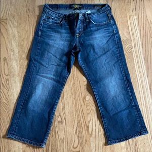 Lucky Brand Easy Rider cropped Jean
